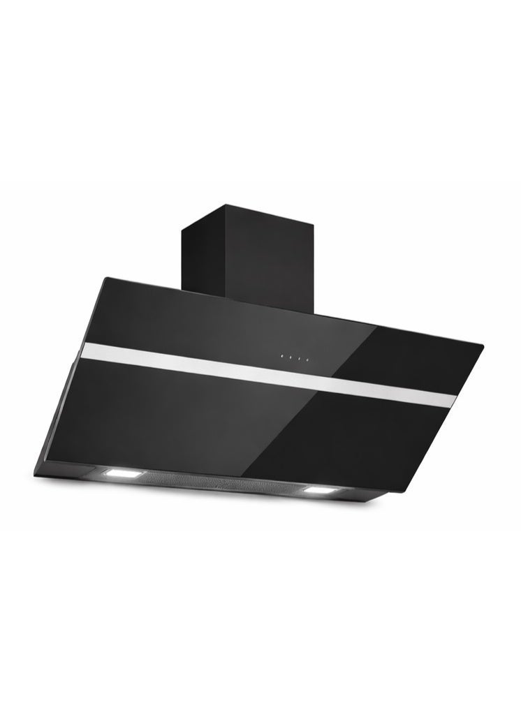 Simfer Decorative 90 cm black glass Hood - 650 motor - 3 speeds - LED lights - Carbon Filter -BH90D01 - Image 5